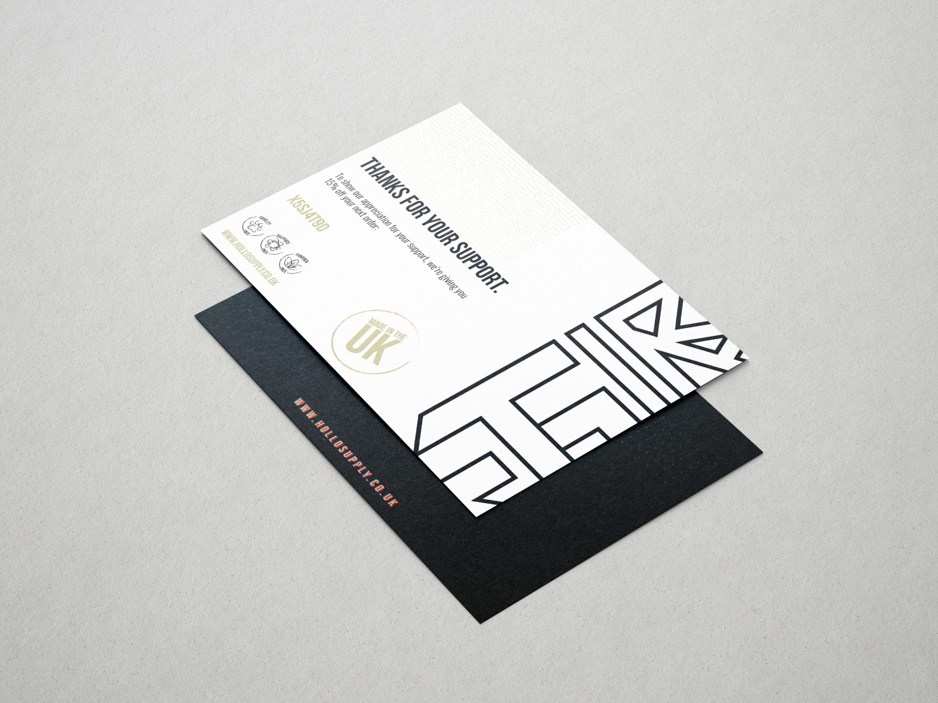 Hollo Postcard - Design Agency Brighton