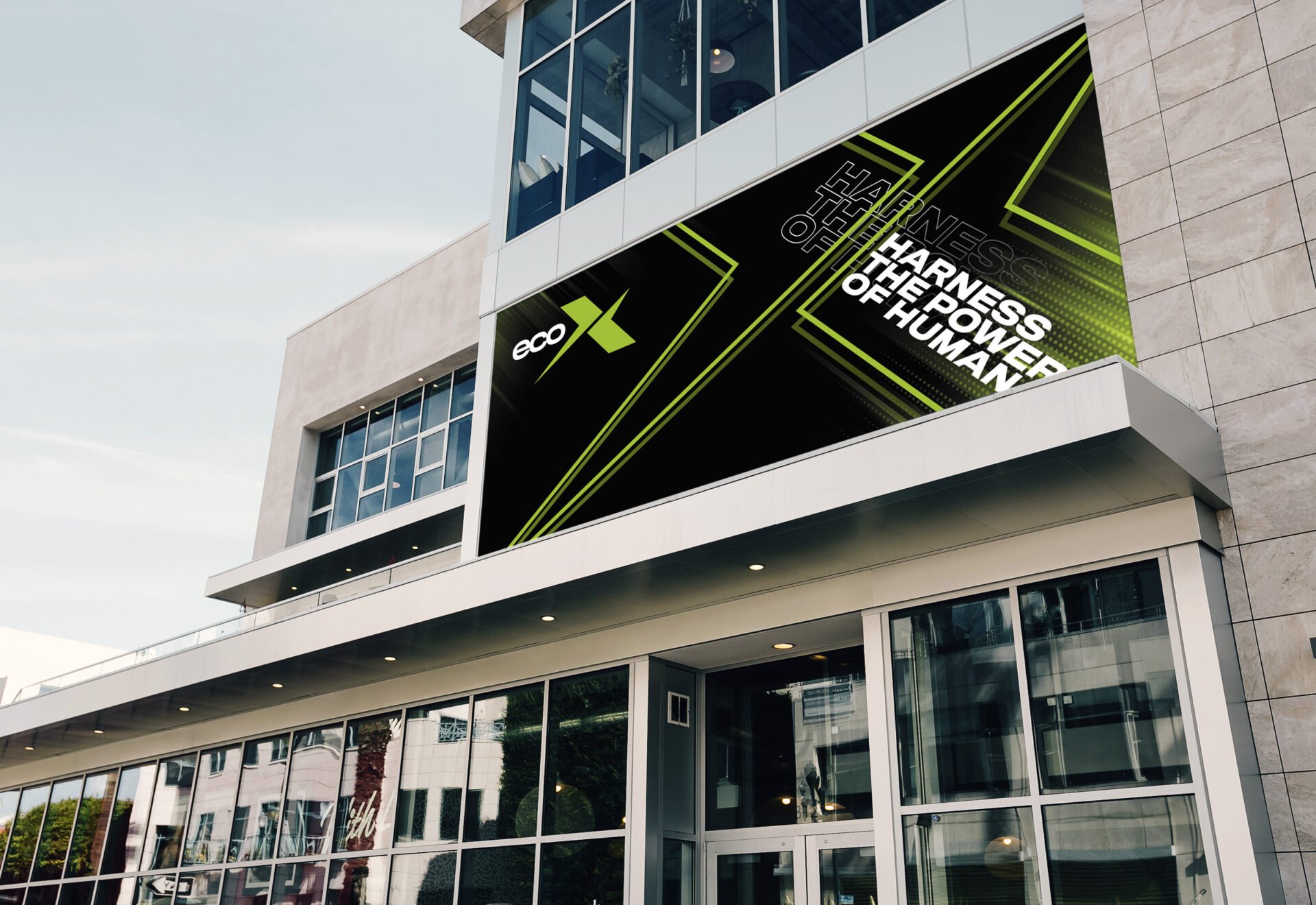 EcoX Sign - Design Agency Brighton