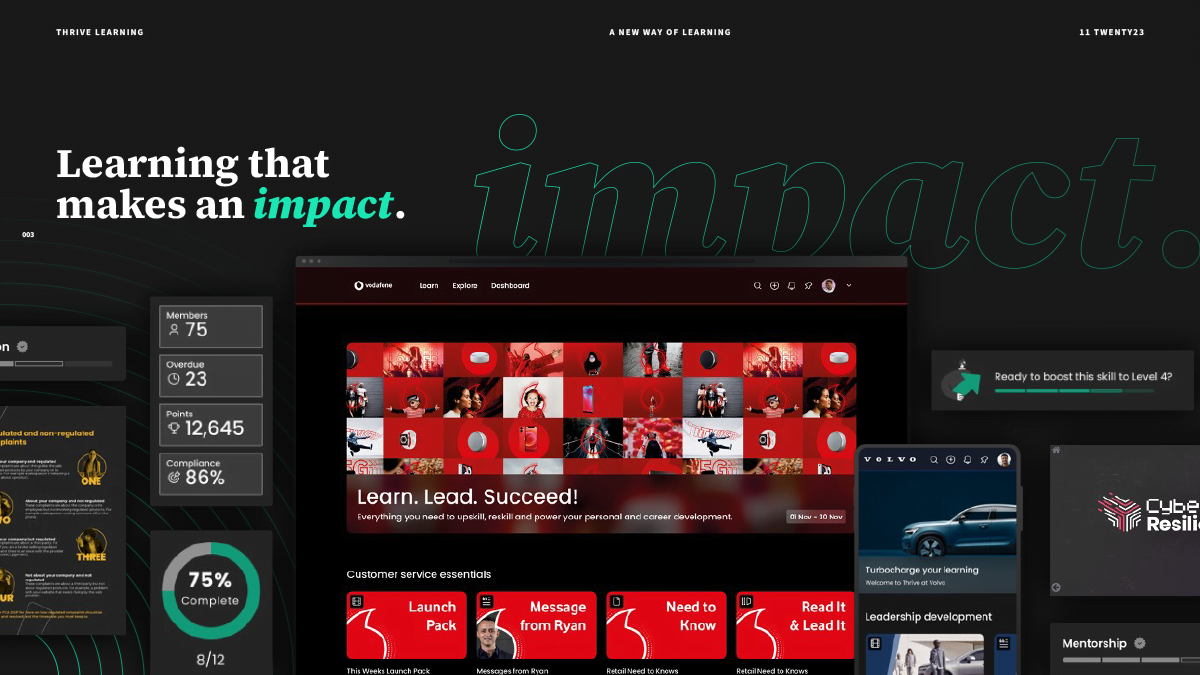 Thrive Slide - Design Agency Brighton
