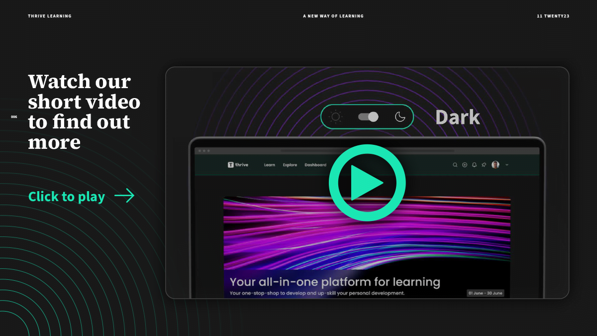 Thrive Slide - Design Agency Brighton