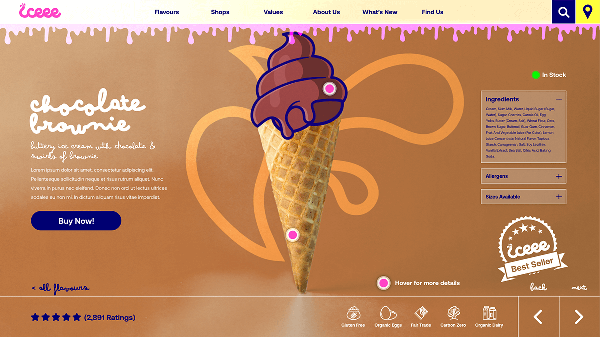 Iceee Slide - Design Agency Brighton