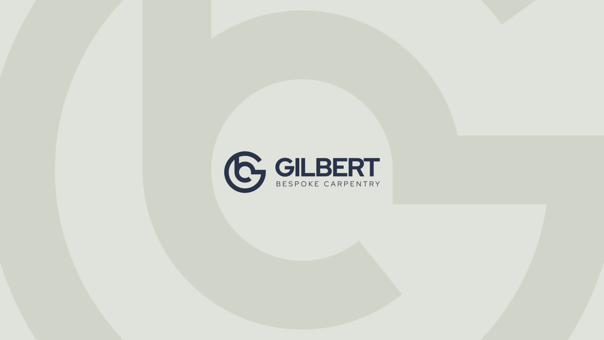 Gilbert Bespoke Carpentry Logo - Design Agency Brighton